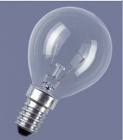 Лампа эл. накаливания миньон "шарик" 60Вт Е14  прозрачная